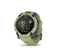 Garmin Instinct 3, Smartwatch, 50mm, Display AMOLED 1,3", Lunetta in metallo, 10ATM, GPS Multi-band, Torcia LED, 90+ App per lo Sport, GarminPay, Connect IQ, Autonomia 24 giorni, Fern Green