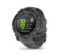 Garmin Instinct 3, Smartwatch, 50mm, Display AMOLED 1,3", Lunetta in metallo, 10ATM, GPS Multi-band, Torcia LED, 90+ App per lo Sport, Pay, Connect IQ, Autonomia 24 giorni (Black & Charcoal)