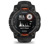 Garmin Instinct 3 Solar Bluetooth GPS 45mm MIP Nero Unisex Impermeabile 10ATM SpO2 Cardio