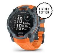 Garmin Instinct 3 Solar Bluetooth GPS 50mm MIP Arancione M/L Resistenza all'acqua 10ATM SpO2 Cardio