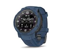 Garmin Instinct Crossover - Solar, Smartwatch ibrido, 45mm, Ricarica solare, Rugged design e Lancette Super-Luminova, Autonomia 70 giorni, +30 Sport, GPS, Cardio, SpO2, Activity Tracker (Tidal Blue)