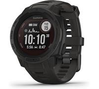 Garmin Instinct Solar Smartwatch GPS impermeabile, Funzione ricarica solare per un massimo di 54 giorni di batteria, Funzioni sportive&fitness, Misurazione polso e notifiche smartphone, Grafite