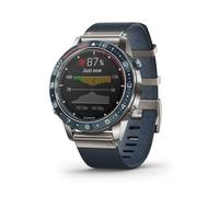 Garmin MARQ Captain, orologio da uomo di lusso con caratteristiche nautiche avanzate, traccia velocità del vento, direzione, temperatura e marea informazioni