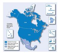 Garmin New City Navigator Nord America NT 2012 Scheda Mappa MicroSD/SD