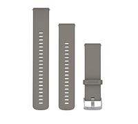 Garmin Cinturino Originale sgancio rapido (22 mm), Silicone, Silver, fibbia Silver