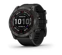 Garmin Orologio GPS fēnix® 7X Sapphire Solar, Schwarz-Schiefergrau Titan