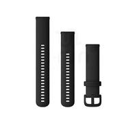 Garmin Quick Release 20 Mm Silicone Strap Nero Black