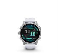 Garmin - Smartwatch Fenix 8, 43mm-argento / Bianco Garmin