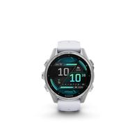 Garmin Smartwatch Fenix 8 43mm Silver / Cinturino Withestone