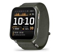 Garmin Venu X1, GPS Smartwatch, Ampio Display AMOLED 2", Torcia LED, Cassa Ultra Sottile da 8 mm, 100 App Sportive Precaricate,Autonomia fino a 8 giorni, Cinturino in Nylon ComfortFit, Moss
