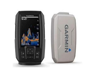 Garmin Striker Vivid 7cv Bundle with Transducer And Protective Cover, 7-inch Color Fishfinder, Vivid Scanning Sonar Color Palettes 010-02552-00