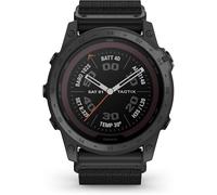 Gamin Tactix 7 Sapphire Solar Tactical Titanium GPS Smartwatch Nylon Band Black
