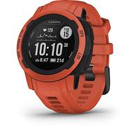 Garmin Unisex - Bambini e Ragazzi Garmin Instinct 2S, Smartwatch, Rugged Design, Autonomia 21 Giorni, 30 App Multisport, GPS, Cardio, SpO2, Activity Tracker 24/7, Connect IQ (Poppy), Poliestere, 40 mm