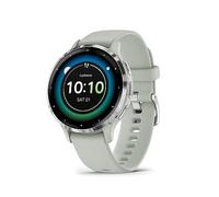 Garmin Venu 3, Silver/White, Silicone band