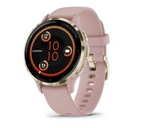 Garmin Venu 3S, Smartwatch AMOLED 1,2", Cassa 41mm, Microfono e Speaker, Musica, Pay, +30 App sport, GPS, Cardio, SpO2, Autonomia 10 giorni (Dust Rose & Soft Gold)