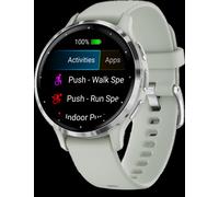 Garmin Venu 3S, 41mm, Smartwatch GPS, Sage Grey | Smartwatch AMOLED 1,2", Microfono e Speaker, Musica, GarminPay, +30 App sport, GPS, Cardio, SpO2, Autonomia 10 giorni