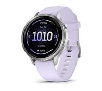 Garmin Venu 4, 41mm, Smartwatch per il fitness, Display AMOLED 1,2", Speaker e Microfono, Comandi Vocali, GPS Multi-band, Torcia, 80+ App per lo Sport, Autonomia 10 giorni (Gray & Silver)