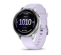 Garmin Venu 4, 41mm, Smartwatch per il fitness, Display AMOLED 1,2", Speaker e Microfono, Comandi Vocali, GPS Multi-band, Torcia, 80+ App per lo Sport, Autonomia 10 giorni (Gray & Silver)