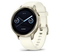 Garmin Venu 4, 41mm, Smartwatch per il fitness, Display AMOLED 1,2", Speaker e Microfono, Comandi Vocali, GPS Multi-band, Torcia, 80+ App per lo Sport, Autonomia 10 giorni (Beige & Lunar Gold)