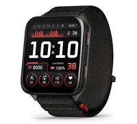 Garmin Venu X1, GPS Smartwatch, Ampio Display AMOLED 2", Torcia LED, Cassa Ultra Sottile da 8 mm, 100 App Sportive Precaricate, Autonomia fino a 8 giorni, Cinturino in Nylon ComfortFit, Black