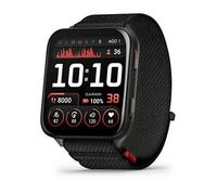 Garmin Venu X1, GPS Smartwatch, Ampio Display AMOLED 2", Torcia LED, Cassa Ultra Sottile da 8 mm, 100 App Sportive Precaricate, Autonomia fino a 8 giorni, Cinturino in Nylon ComfortFit, Black