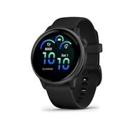 Garmin vívoactive 6, Smartwatch AMOLED 1,2" (2.000 nit), Cassa 42mm, Musica, Pay, +80 Sport, GPS, Cardio, Coach, Dinamiche di corsa, App Mobility, Autonomia 11 giorni (Black & Slate)