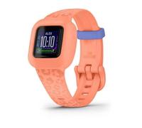 Garmin Vivofit Jr. 3 Bluetooth 0.55" MIP Peach Leopard Resistenza Acqua 5ATM Unisex Monitor Sonno