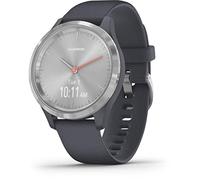 Garmin vívomove 3S - Hybrid Smartwatch, Touchscreen, Design Analogico, Granite Blue & Silver, 39 mm