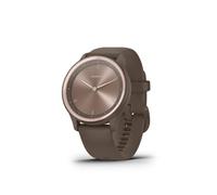 Garmin vívomove Sport Smartwatch ibrido, Cassa 40mm, Touchscreen OLED e Lancette, Cardio, SpO2, GPS, Calendario, Notifiche intelligenti, Previsioni meteo, Compatibile con iPhone®, Android™, Walnut