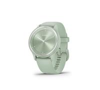Garmin vívomove Sport - Cassa e cinturino in silicone color menta con dettagli argento