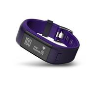 Garmin vivosmart HR+ OLED Braccialetto per rilevamento di attività Nero, Porpora