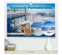 Garmisch-Partenkirchen mit Zugspitze und Eibsee (hochwertiger Premium Wandkalender 2026 DIN A2 quer), Kunstdruck in Hochglanz: Beeindruckende ... Urlaubserinnerung aus Garmisch-Partenkirchen.