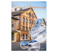 Garmisch-Partenkirchen und die faszinierende Bergwelt der Alpen (Wandkalender 2026 DIN A2 hoch), CALVENDO Monatskalender: Atemberaubende Ansichten aus ... für ein ganzes Jahr voller Bergmomente.