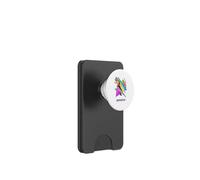 Garmisch, sci, vibrante, sci, avventura, illustrazione PopSockets PopWallet per MagSafe