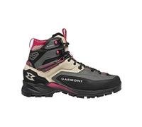 GARMONT Akron Mid GTX WMS, scarpe da trekking da donna, impermeabili e stabili, con suola antiscivolo e peso leggero, Whitecup Grey Raspberry Pink, 39.5 EU