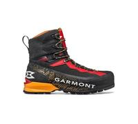 GARMONT Tower 3.0 GTX scarpe da montagna impermeabili con suola antiscivolo e supporto per ramponi, stivali da montagna, unisex, scarpe alpine, impermeabili, Black Garmont Orange, 42 EU