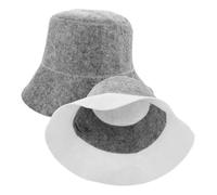 Garneck 1 Set 1Set Cuffia Per Sauna Cuffia Per La Doccia Cappello Da Sauna Per Le Donne Cappello Da Bagno Scudo Vaporarium Berretto Teschio Beanie Per Le Donne 2 pezzi