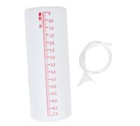 Garneck 1 Set Apparecchiature per test spirometrici Kit di esperimento scientifico fai -da -te allenatore di resistenza al respiro dispositivo di allenamento del respiro plastica bianca