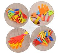 Garneck 10 Pezzi Battimani in Plastica Colorati per Feste Giochi Rumorosi Clapper Mani per e Celebrazioni Divertenti Colore Casuale