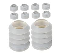 Garneck 10 Pezzi ecoscandaglio per fratture oggetto di scena giocattolo espediente oggetti di scena complicati Trick Toy forniture per il dello Giocattoli plastica Grigio
