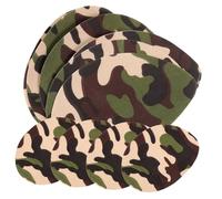 Garneck 10 Pezzi Toppe Termoadesive Camouflage per in Poliestere Patch Pratiche per Cucire su Giacche Jeans e Zaini Resistenti e Confortevoli