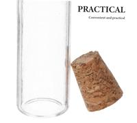 Garneck 100 Pezzi Mini Bottiglie Vetro con Tappi Sughero Piccole Boccette per Decorazioni da Te Bomboniere Matrimonio e Progetti Creativi