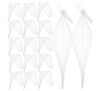 Garneck 100pezzi Sacchetti di Stoccaggio in Rete Sacchetti Riutilizzabili per Spesa Design di Grande Capacità Piccola Fibbia per Facile Apertura e Chiusura Realizzato in Materiale Stabile