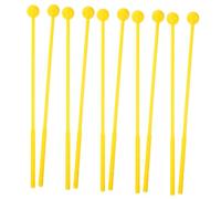 Garneck 10pezzi Bacchette Per Strumenti a Percussione in Plastica Per Lingua Marimba Xilofono Glockenspiel e Accessori Leggeri e Ergonomici Per Esibizioni e Pratica