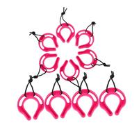 Garneck 10pezzi Clip di Sicurezza per Porte senza Foratura Protezione Anti-sbattere per Ragazzo Ragazza Prevenzione Lesioni Dita Fermaporta Riutilizzabile Supporto per Porte