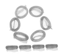 Garneck 10pezzi Filtro Pelucchi Lavatrice in Acciaio Con Rete Resistente e Design Maglia Trappola Intasamento Versatile e Facile Da Installare Con Fascette Adatta Vari Modelli