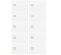 Garneck 12 Carte Ic Bianche con Chip At24C16 da 16K Memoria Schede PVC per Controllo Accessi Set da 12 per Comunità Hotel e Aziende Accessori per Lettori Schede