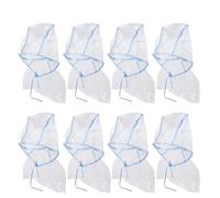 Garneck 12 Pezzi Cuffia per Mèches con Scialle per Colorazione Chioma Berretto Professionale per Saloni e Barbieri Taglia Unica Comoda per Tintura Chioma e Protezione Collo e Vestiti