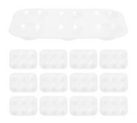 Garneck 12 Pezzi Tavolozza Acquerello in Plastica Bianca a Sei Fori, Set | Vaschette Rotonde per Miscelare, Uso Acrilici, Oli e Acquerelli, per Lezioni e Feste