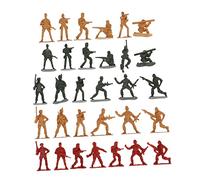 Garneck 120Pezzi Soldatini Militari Giocattoli Per Diverse Per Giochi Ruolo e Decorazioni Per Fantasiose